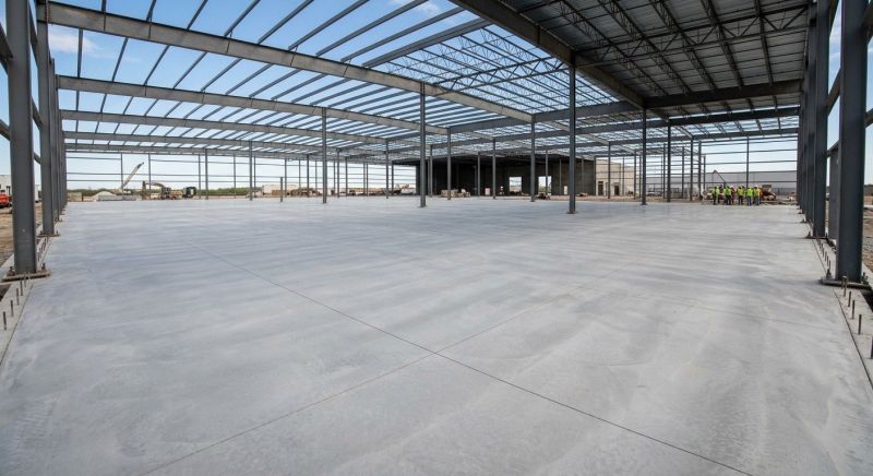Commercial Slab Construction in Manassas, VA