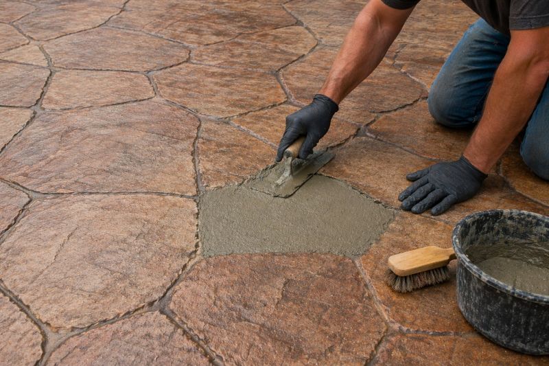 Decorative Concrete Repair in Pearland, TX