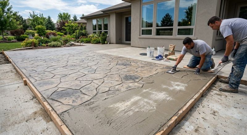 Stamped Concrete Paving in Corpus Christi, TX